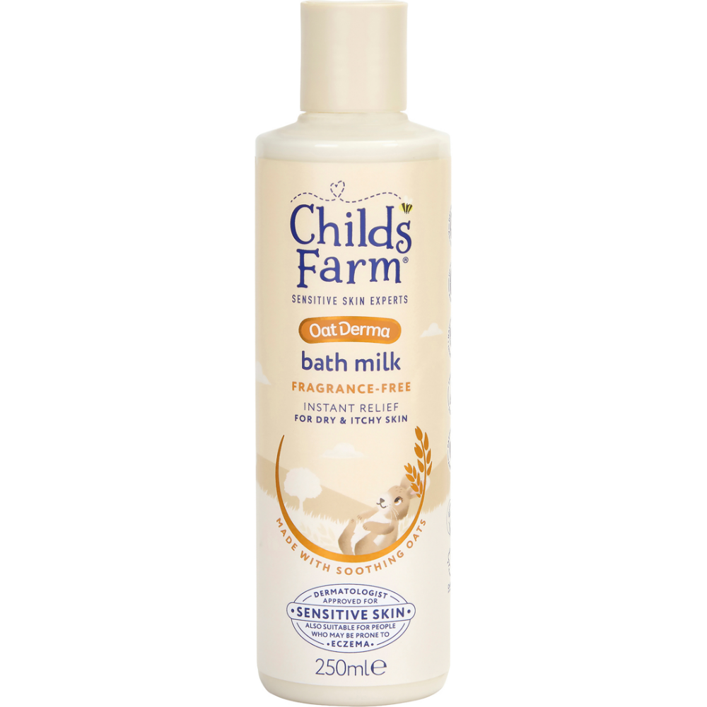 Childs Farm Fragrance-Free Oat Derma Bath Milk 250ml