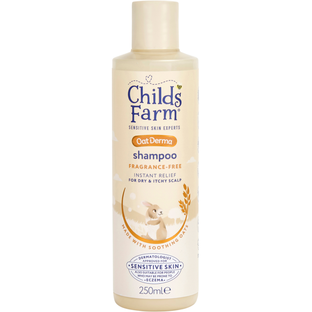 Childs Farm Fragrance-Free Oat Derma Shampoo 250ml