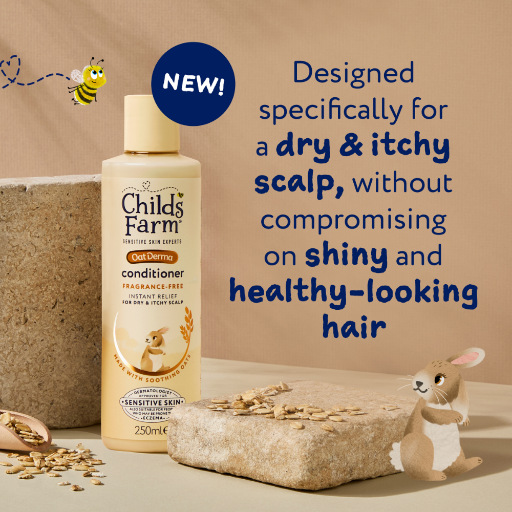 Childs Farm Fragrance-Free Oat Derma Conditioner 250ml
