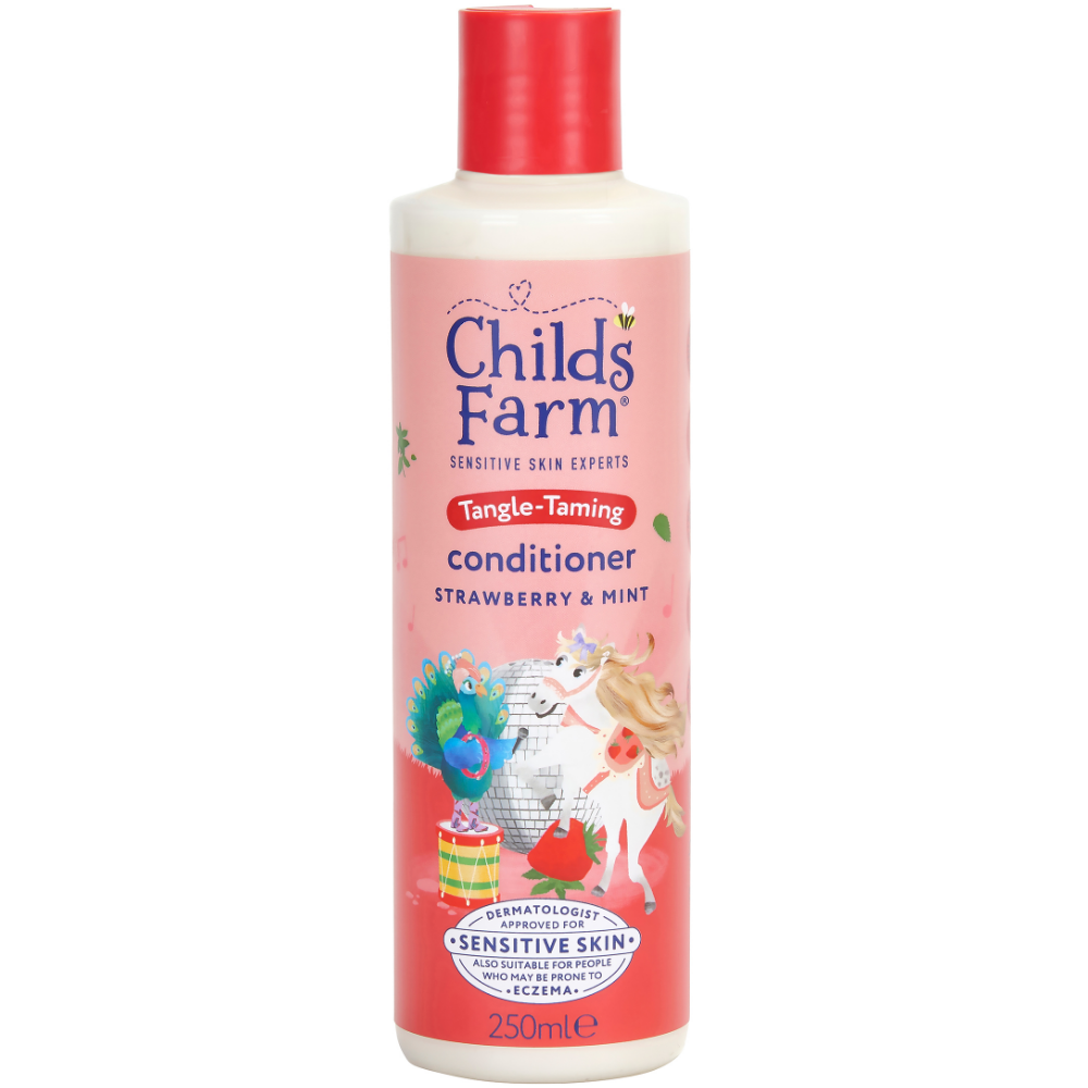 Childs Farm Strawberry & Organic Mint Shampoo & Conditioner Twin 2 x 250ml