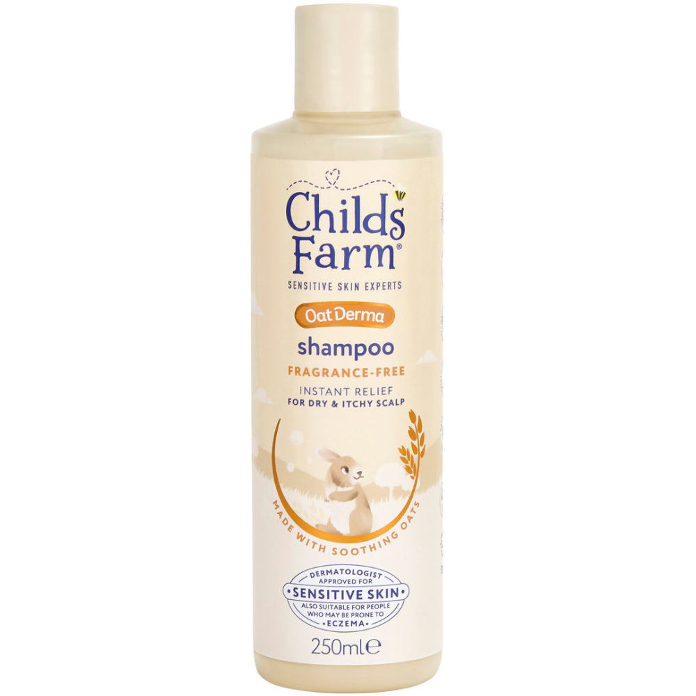 Childs Farm Fragrance-Free Oat Derma Shampoo & Conditioner Twin 2 x 250ml