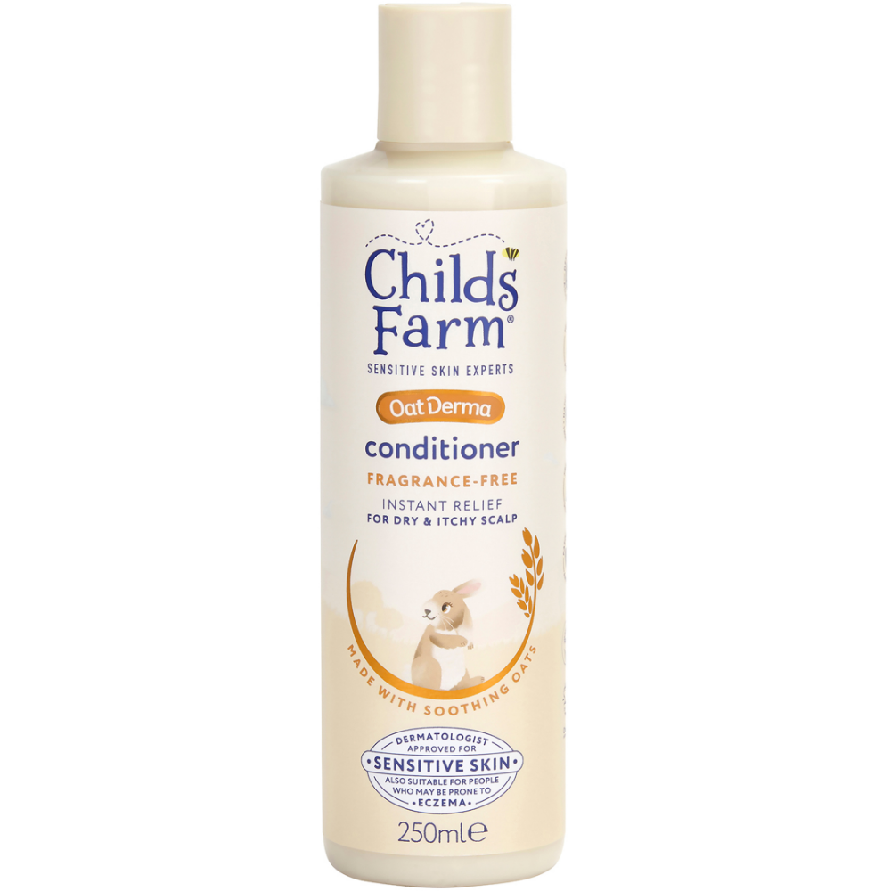 Childs Farm Fragrance-Free Oat Derma Shampoo & Conditioner Twin 2 x 250ml