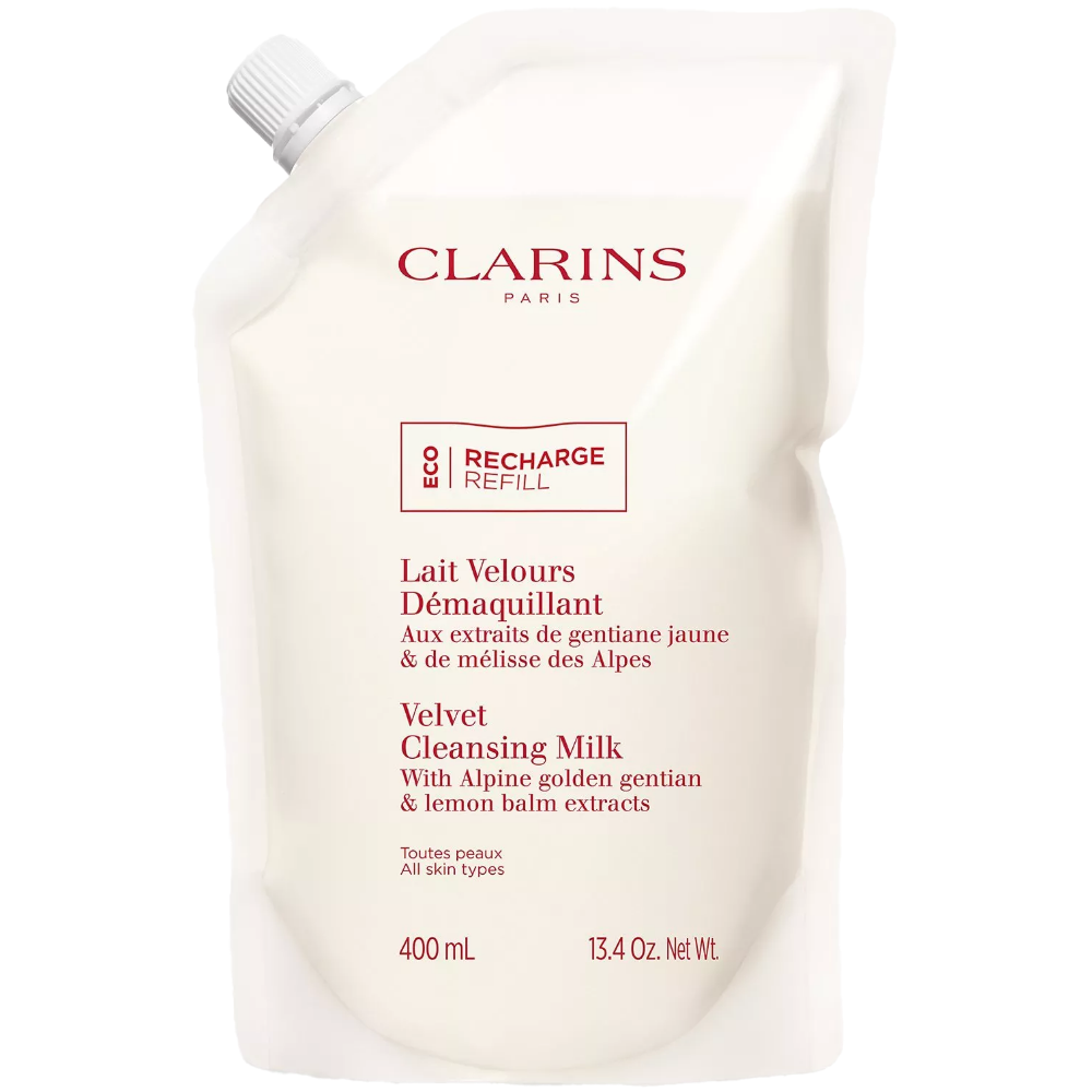 Clarins Velvet Cleansing Milk Refill Pouch 400ml