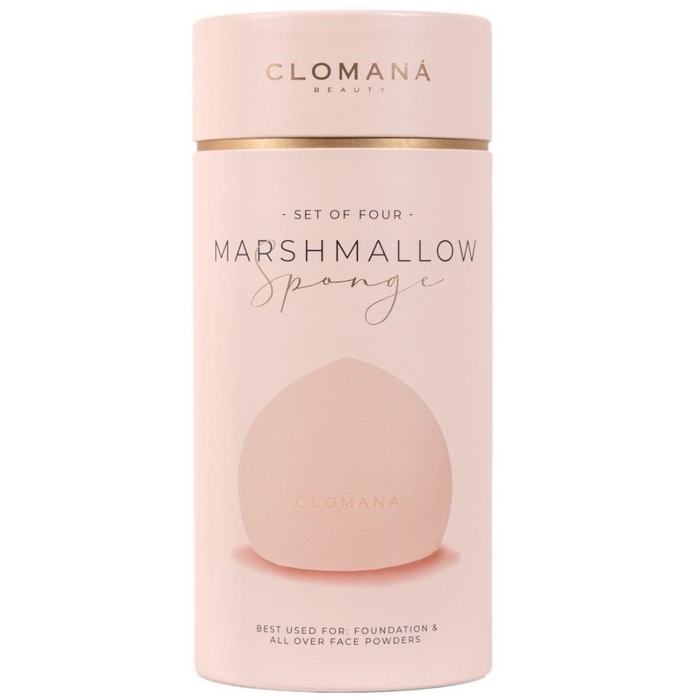 Clomana Marshmallow Sponge Shape 2 Pack of 4