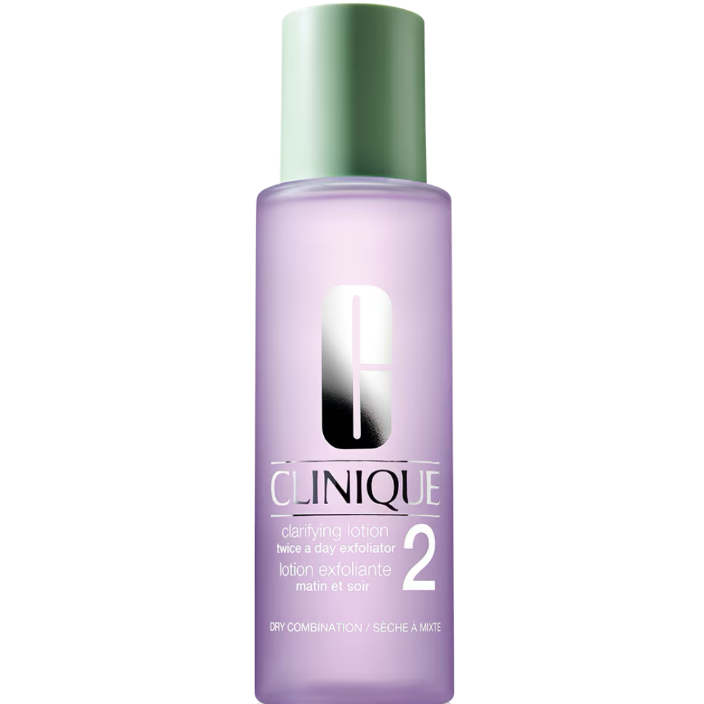 Clinique Clarifying Lotion Twice A Day Exfoliator Type 2 for Dry Combination Skin 200ml