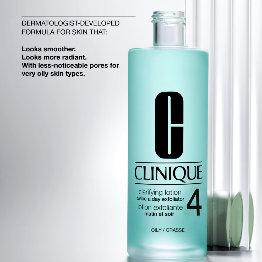 Clinique Clarifying Lotion Twice A Day Exfoliator Type 4 for Very Oily Skin 200ml
