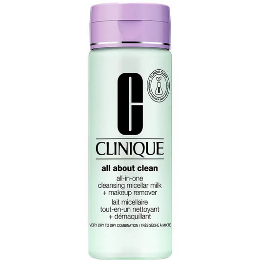 Clinique All About Clean All-In-One Cleansing Micellar Milk & Makeup Remover 200ml