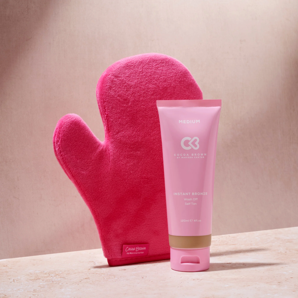 Cocoa Brown Instant Bronze Wash Off Self Tan Lotion Medium 120ml