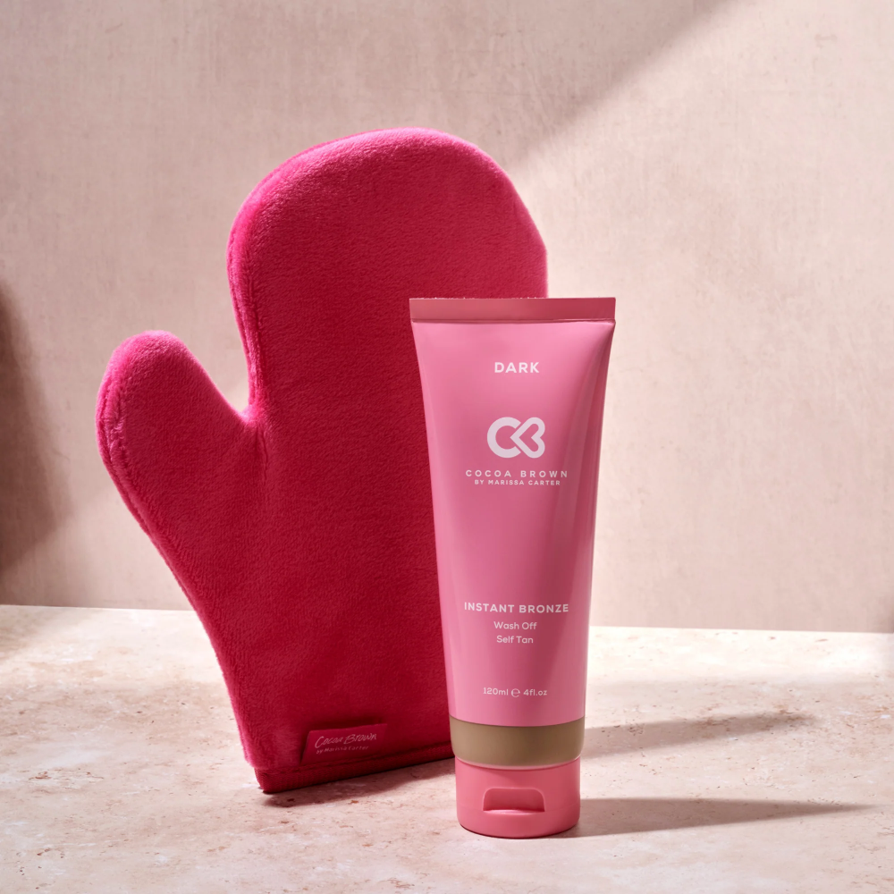 Cocoa Brown Instant Bronze Wash Off Self Tan Lotion Dark 120ml