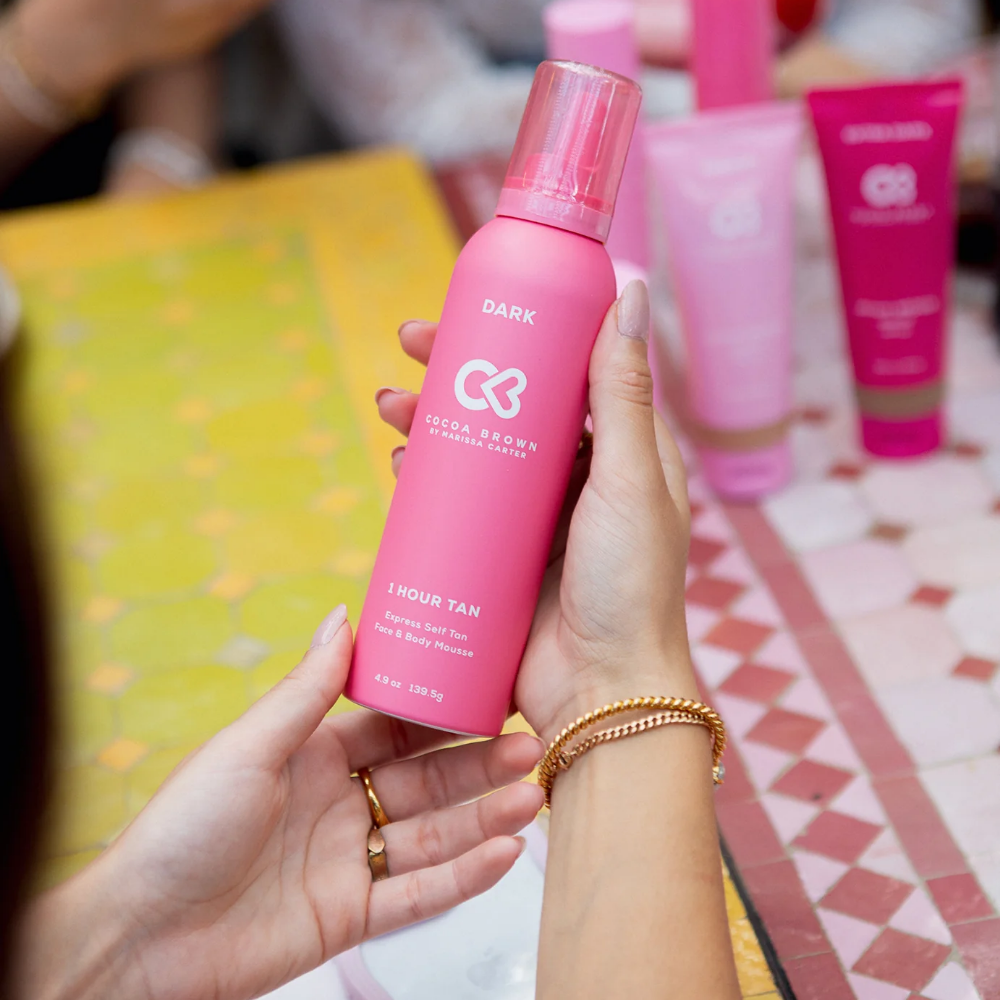 Cocoa Brown 1 Hour Tan Express Self Tan Mousse Dark 150ml