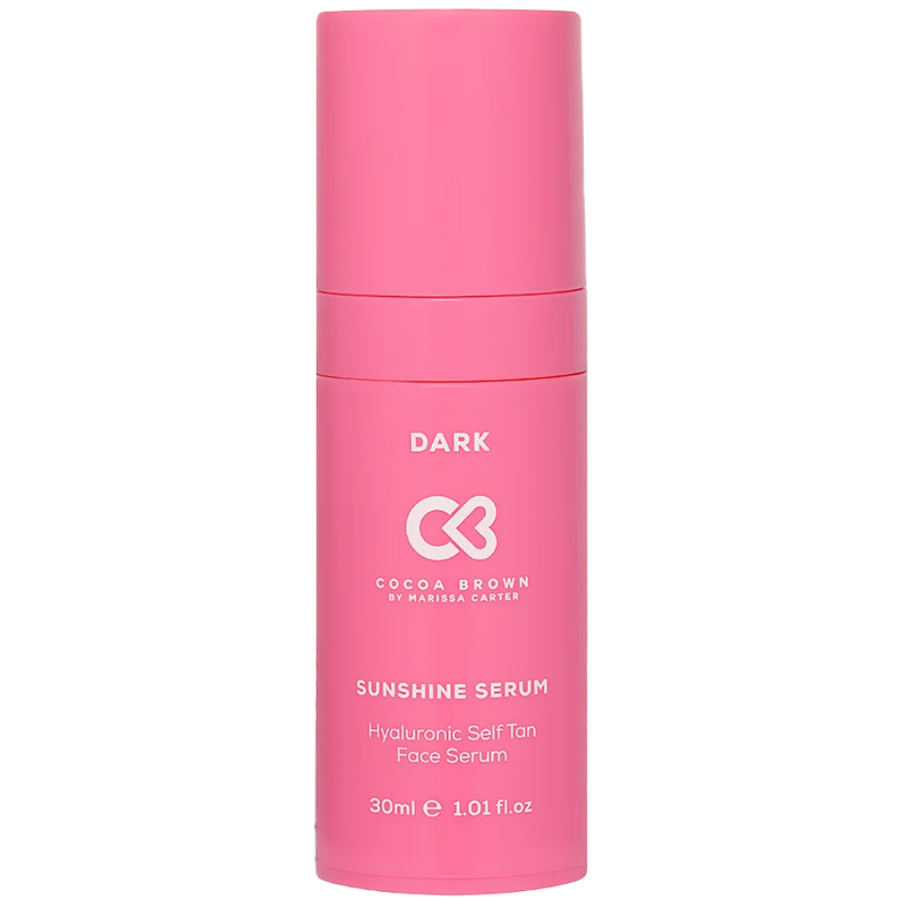 Cocoa Brown Sunshine Serum Hyaluronic Self Tan Face Serum Dark 30ml