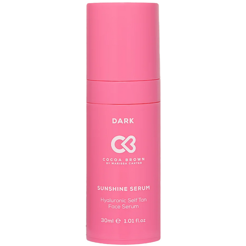Cocoa Brown Sunshine Serum Hyaluronic Self Tan Face Serum Dark 30ml