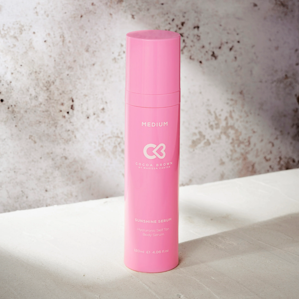 Cocoa Brown Sunshine Serum Hyaluronic Self Tan Body Medium 120ml