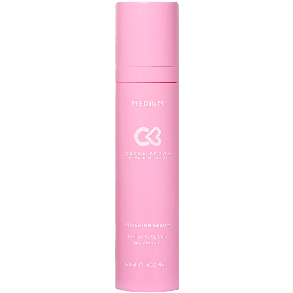 Cocoa Brown Sunshine Serum Hyaluronic Self Tan Body Medium 120ml