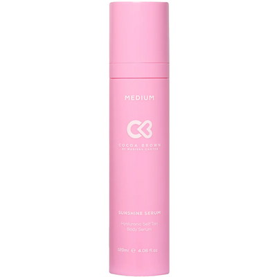 Cocoa Brown Sunshine Serum Hyaluronic Self Tan Body Medium 120ml