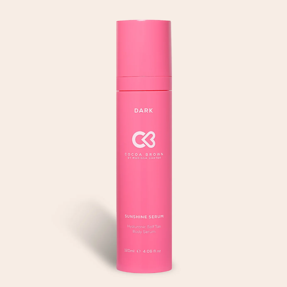 Cocoa Brown Sunshine Serum Hyaluronic Self Tan Body Dark 120ml