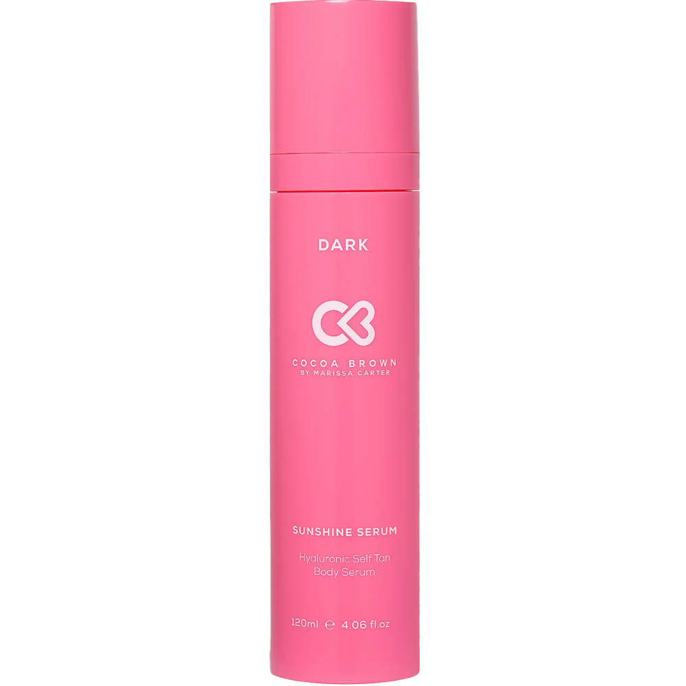 Cocoa Brown Sunshine Serum Hyaluronic Self Tan Body Dark 120ml