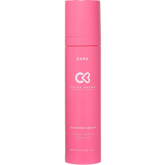 Cocoa Brown Sunshine Serum Hyaluronic Self Tan Body Dark 120ml
