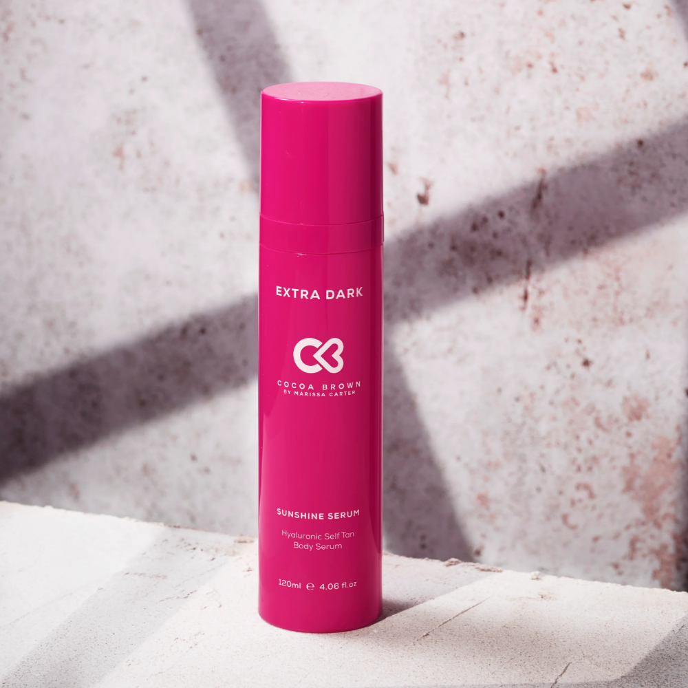 Cocoa Brown Sunshine Serum Hyaluronic Self Tan Body Extra Dark 120ml