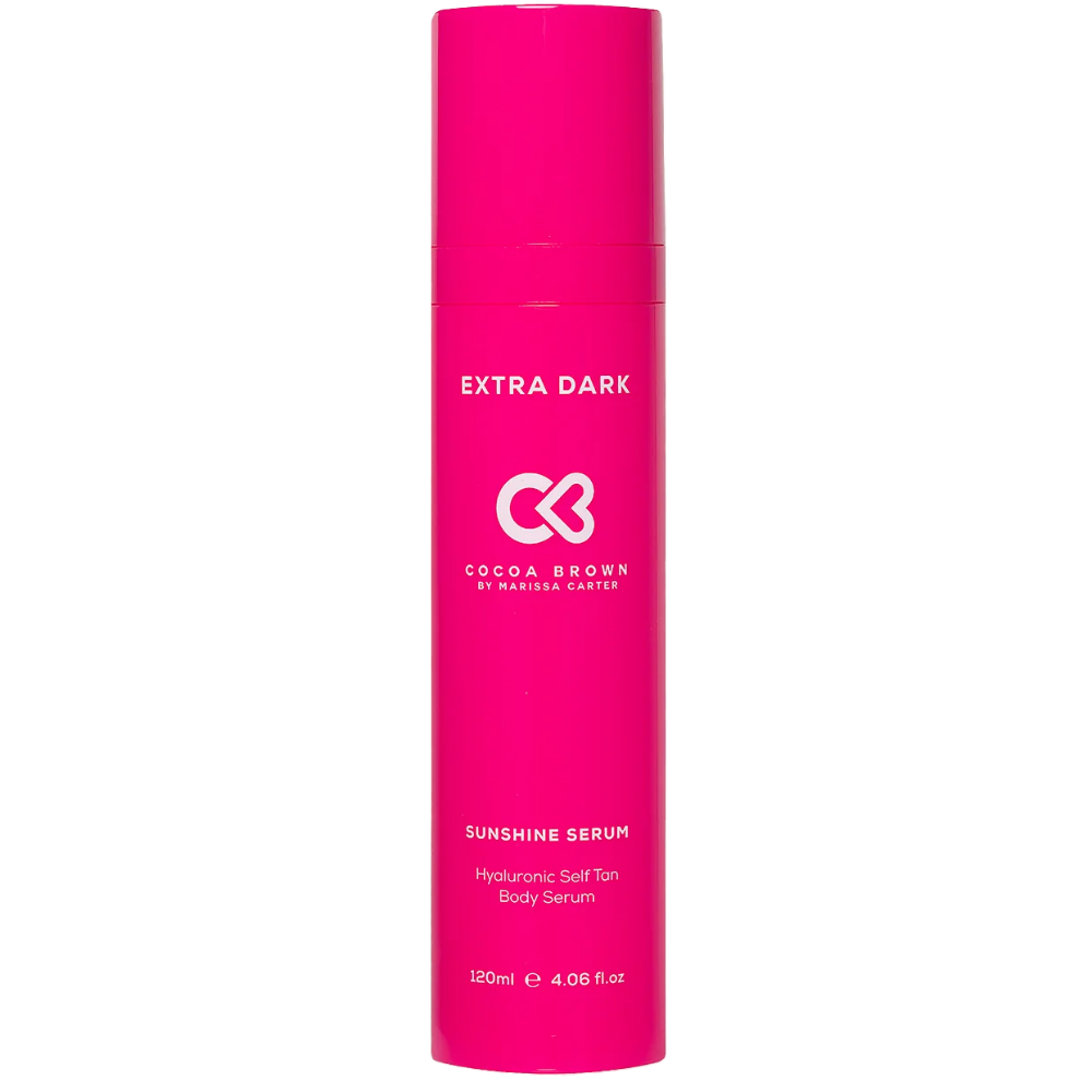 Cocoa Brown Sunshine Serum Hyaluronic Self Tan Body Extra Dark 120ml