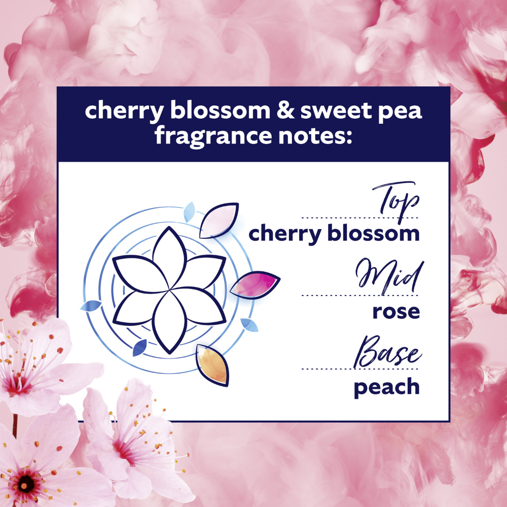 Comfort Creations Cherry Blossom & Sweet Pea Fabric Conditioner 30 Washes 900ml
