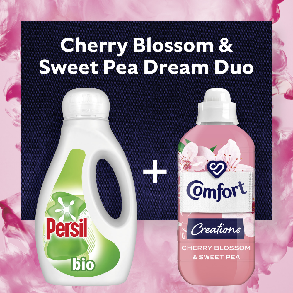 Comfort Creations Cherry Blossom & Sweet Pea Fabric Conditioner 30 Washes 900ml