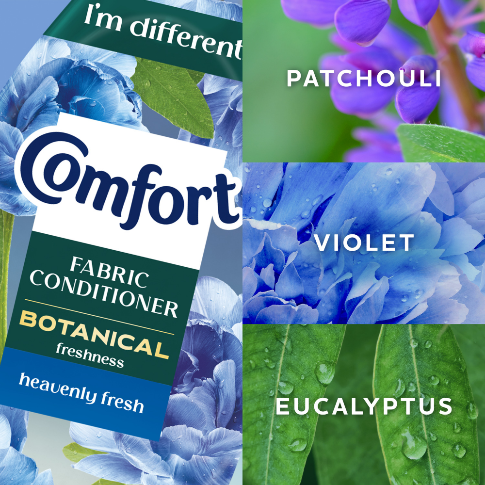 Comfort Botanical Freshness Heavenly Fresh Fabric Conditioner 64 Washes 960ml