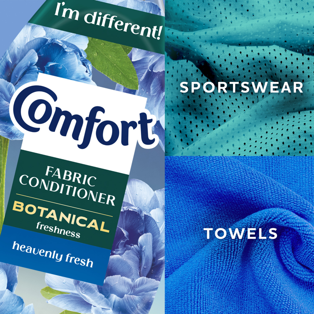 Comfort Botanical Freshness Heavenly Fresh Fabric Conditioner 64 Washes 960ml