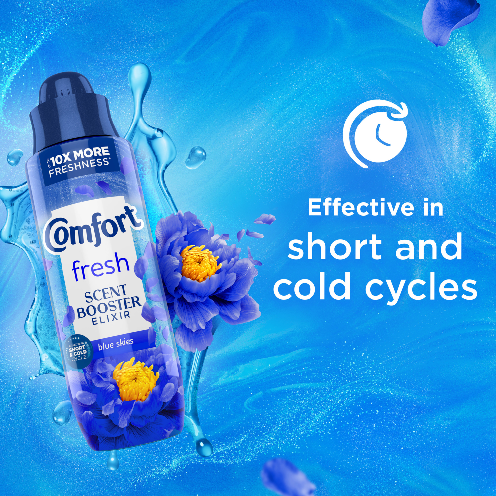 Comfort Fresh Blue Skies Scent Booster Elixir 20 Washes 460ml