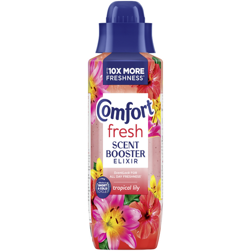 Comfort Fresh Tropical Lily Scent Booster Elixir 20 Washes 460ml