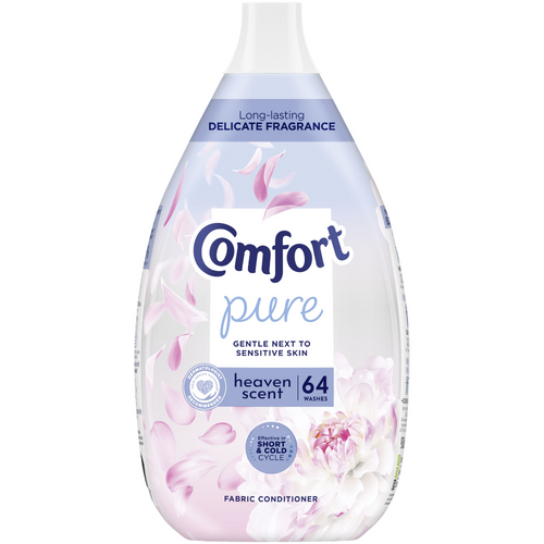 Comfort Pure Heaven Scent Fabric Conditioner 64 Washes 960ml