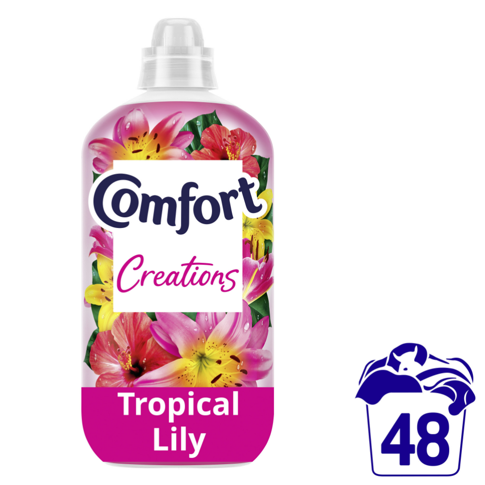 Comfort Perfume Creations Tropical Lily Fabric Conditioner 48 Washes 1440ml