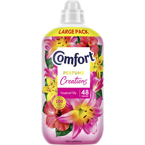 Comfort Perfume Creations Tropical Lily Fabric Conditioner 48 Washes 1440ml