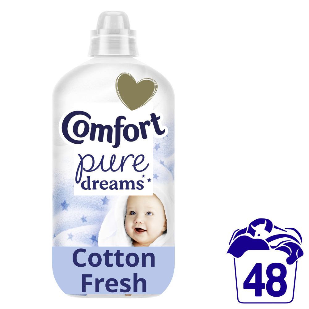 Comfort Pure Dreams Cotton Fresh Fabric Conditioner 48 Washes 1440ml