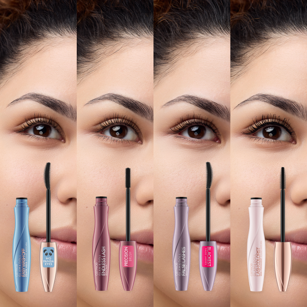 Catrice Cosmetics Glam & Doll Easy Wash Off Power Hold Volume Mascara 010 Ultra Black 9ml