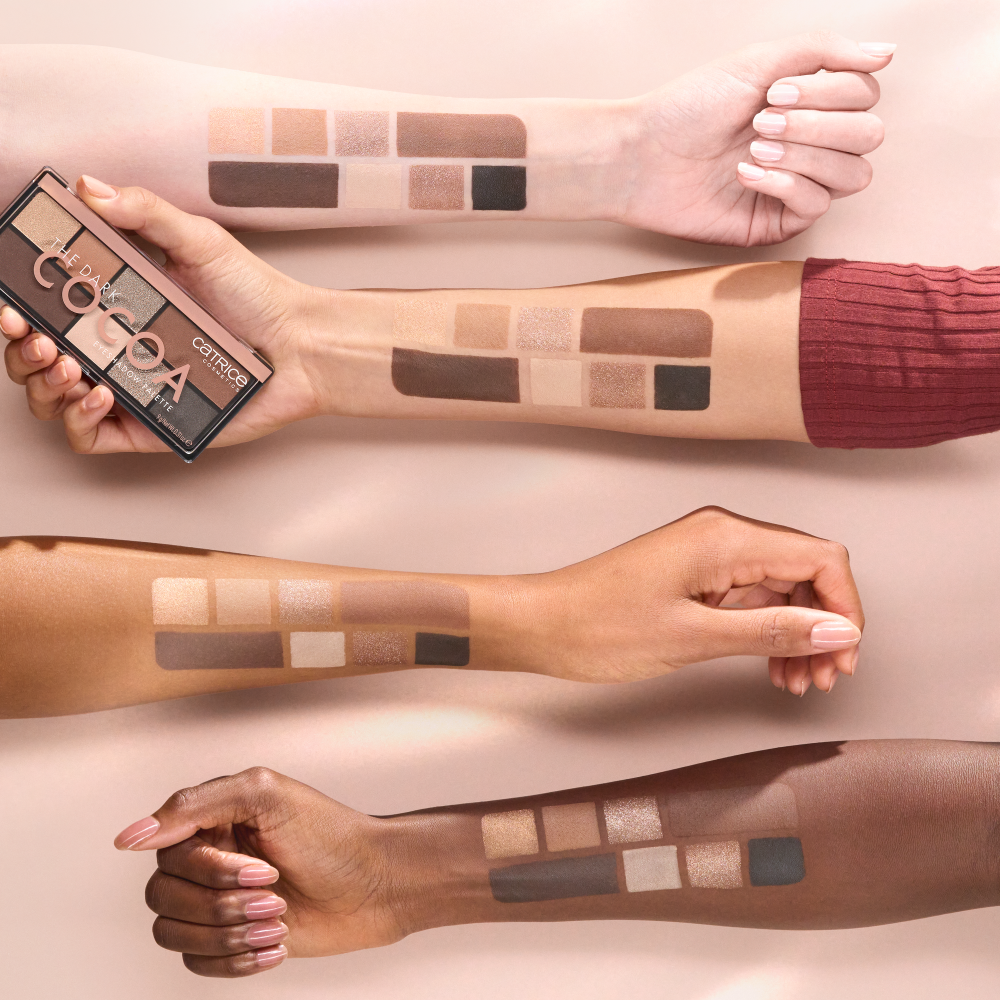 Catrice Cosmetics The Dark Cocoa 8 Colour Eyeshadow Palette