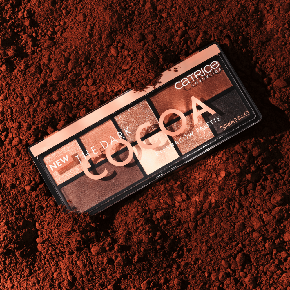 Catrice Cosmetics The Dark Cocoa 8 Colour Eyeshadow Palette
