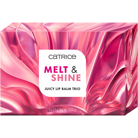 Catrice Cosmetics Melt & Shine Dripping In Shine Juicy Lip Balm Trio 3 x 13g