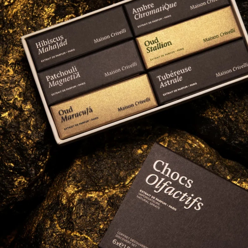 Maison Crivelli Chocs Olfactifs Extrait De Parfum Discovery Set 4 x 5ml
