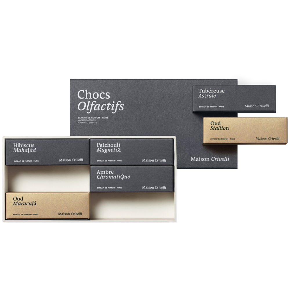 Maison Crivelli Chocs Olfactifs Extrait De Parfum Discovery Set 4 x 5ml