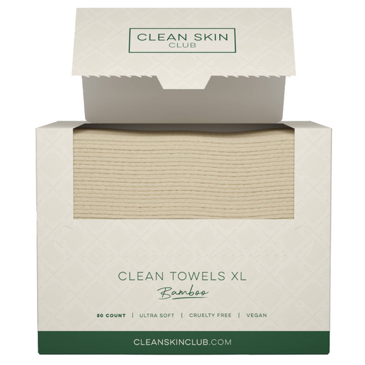 Clean Skin Club Clean Towels Bamboo XL x50