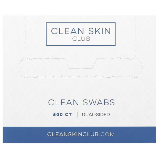Clean Skin Club Double-Sided Precision Tip Club Clean Swabs x500