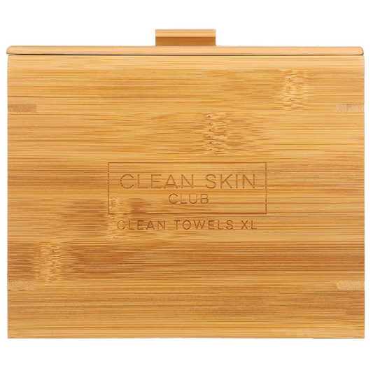 Clean Skin Club Luxe Bamboo Box with Cover