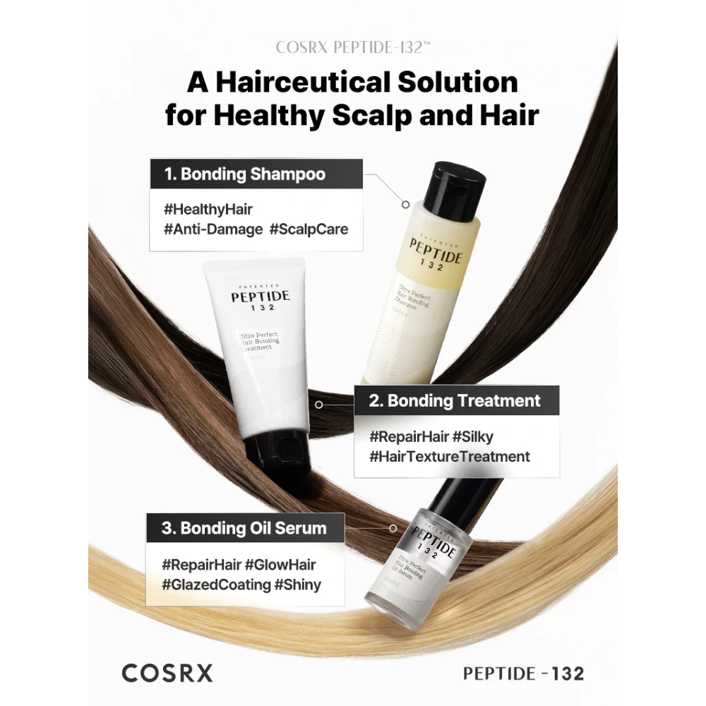 CosRx Peptide 132 Ultra Perfect Hair Bonding Shampoo 200ml