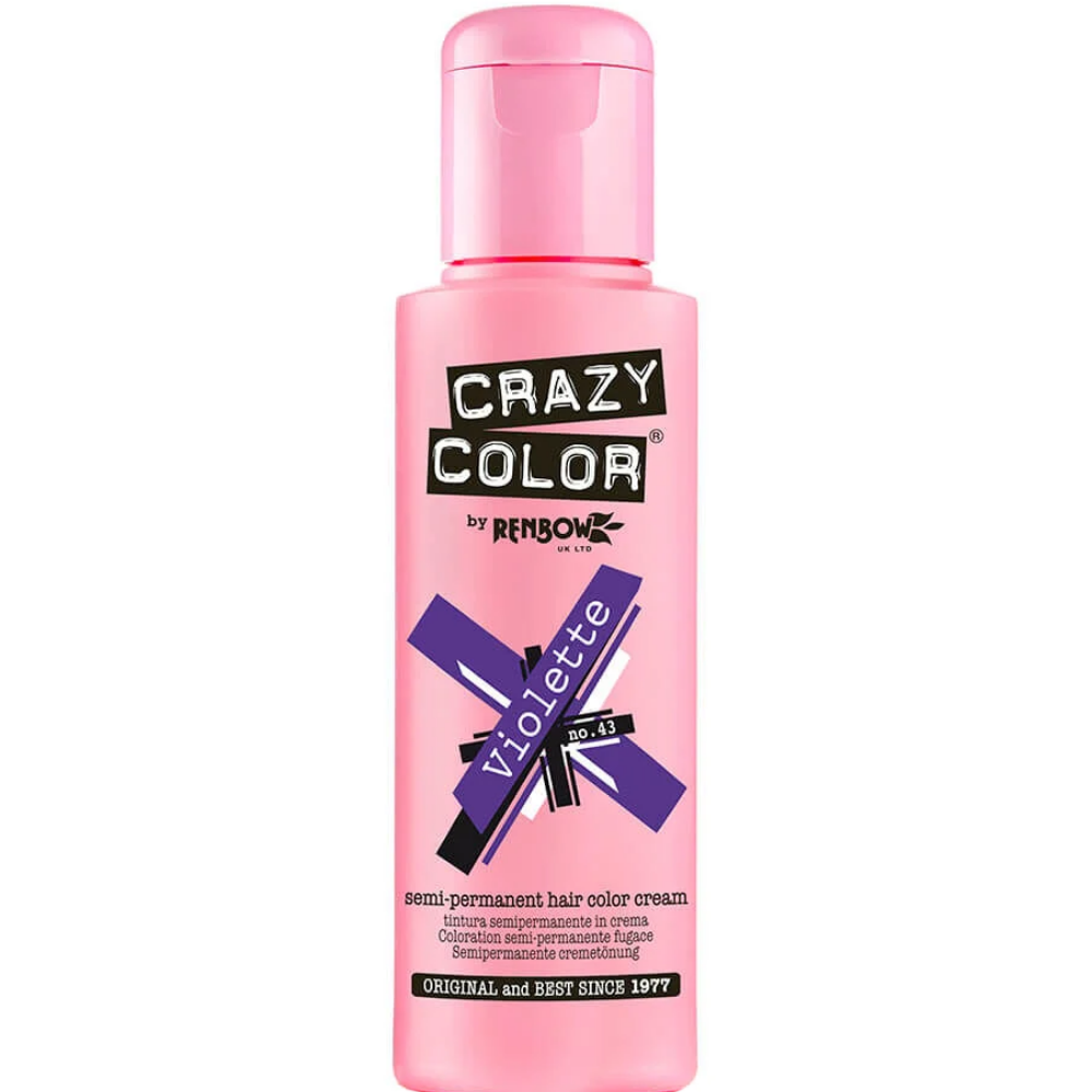 Crazy Colour Violette Hair Dye 100ml