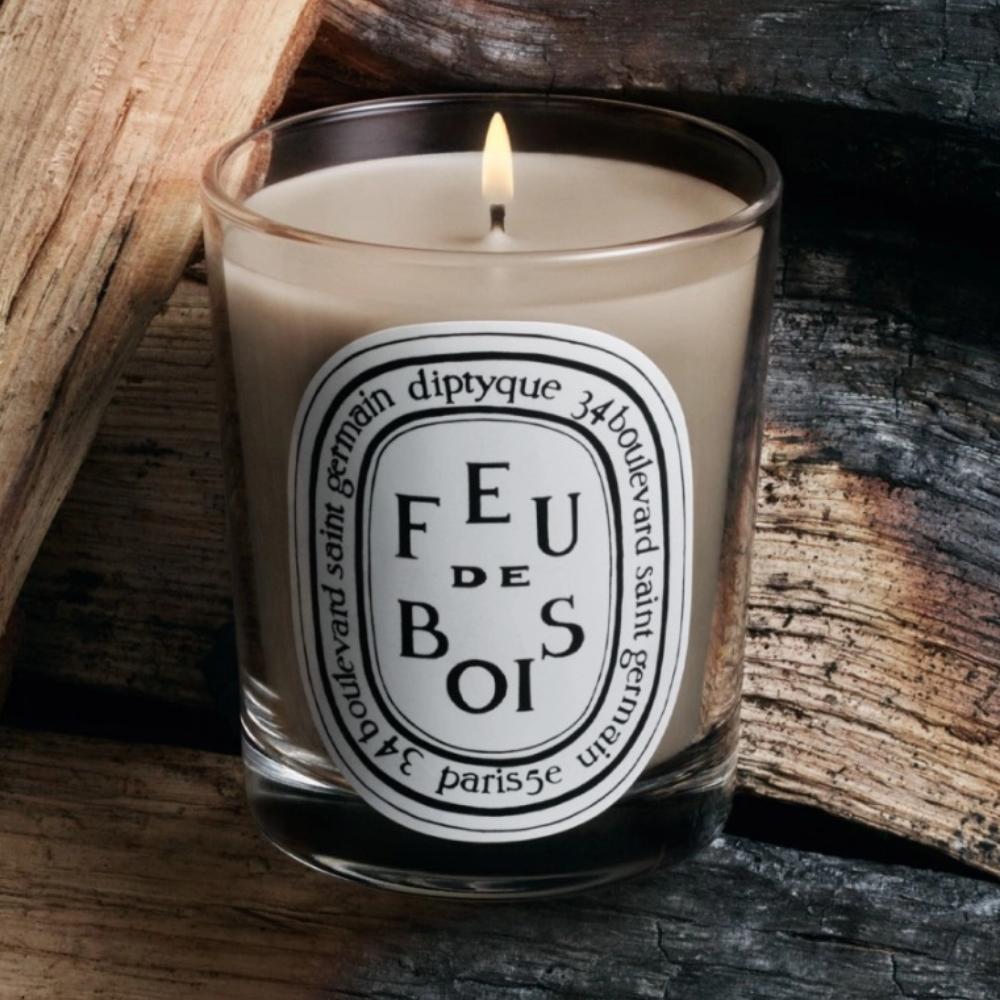 Diptyque Feu de Bois Small Jar Candle 70g