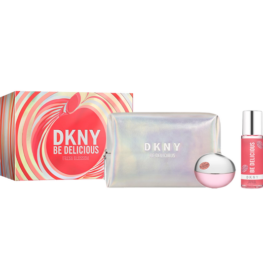DKNY Be Delicious Fresh Blossom Eau De Parfum Gift Set 100ml