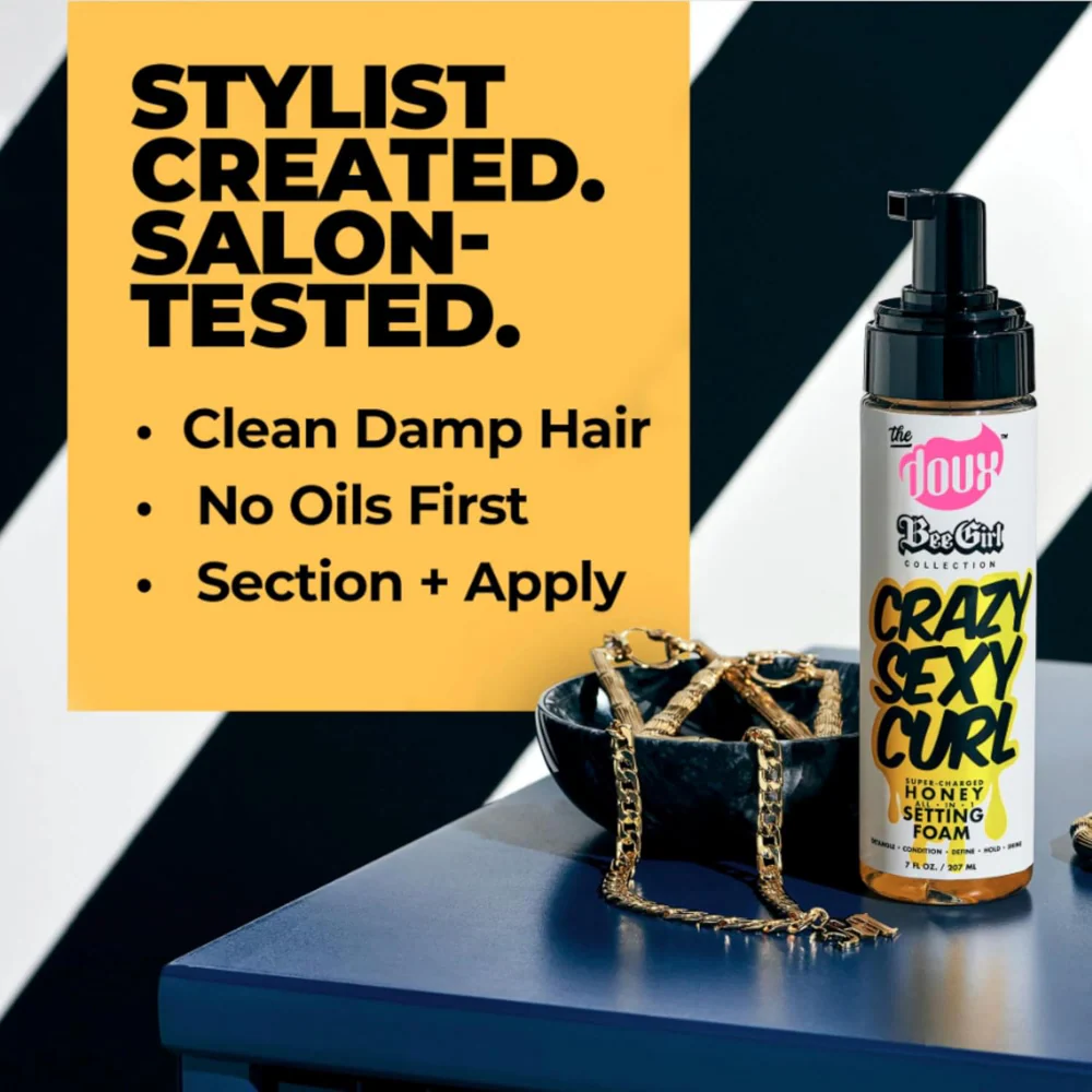 The Doux Crazy Sexy Curl Honey Setting Foam 207ml