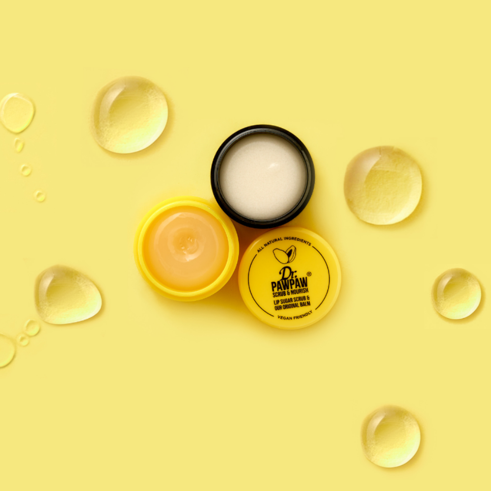 Dr. PawPaw Scrub & Nourish Lip Scrub & Balm Duo