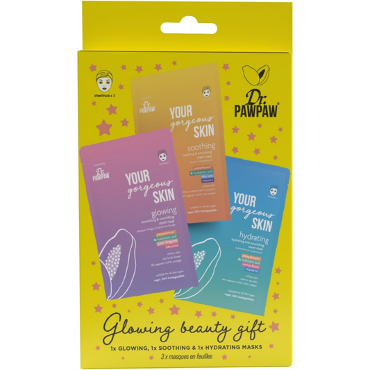 Dr. PawPaw The Glossy Set Lip Balm & Oil Trio